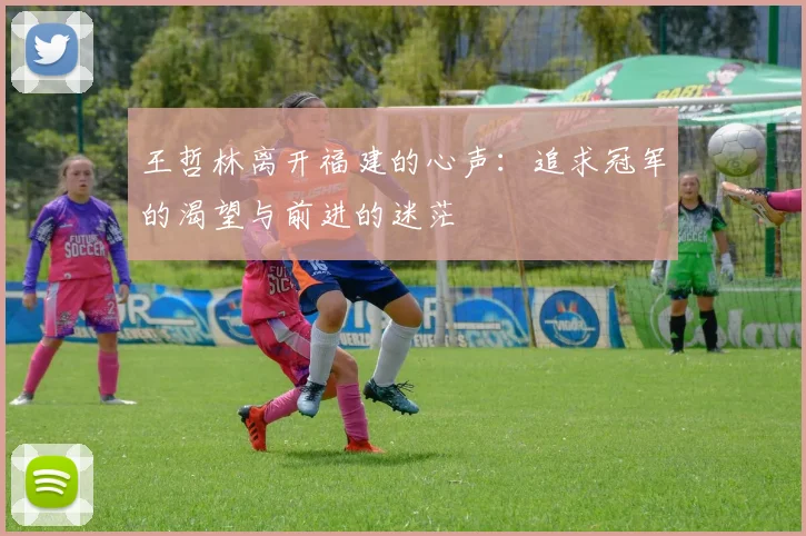 王哲林离开福建的心声：追求冠军的渴望与前进的迷茫