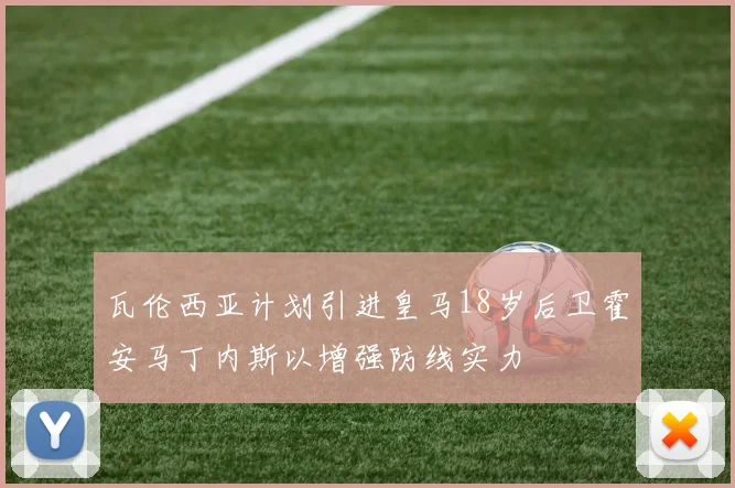 瓦伦西亚计划引进皇马18岁后卫霍安马丁内斯以增强防线实力